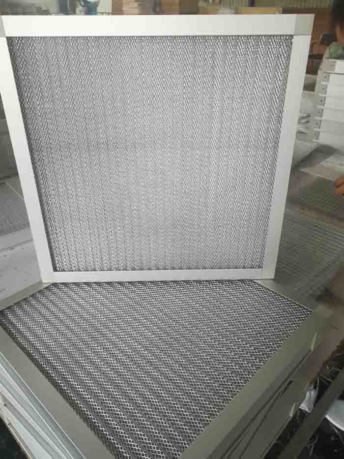 鋁網過濾器產品結構