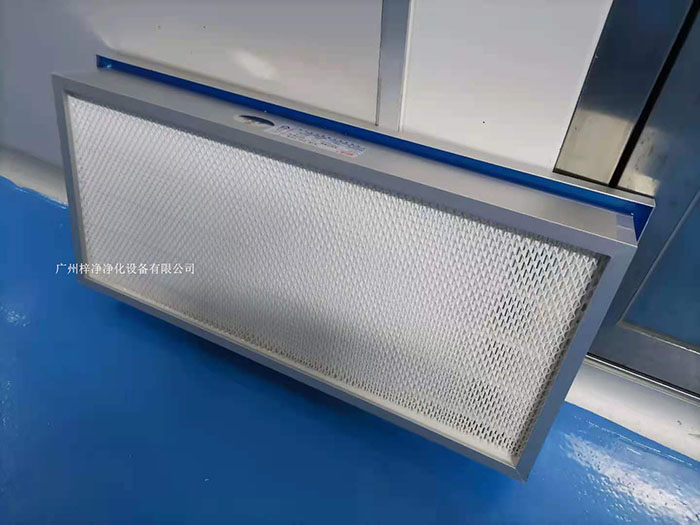 液槽式高效過濾器生產現場實拍圖